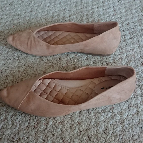 Birdies The Goldfinch ballet flats in a light blush suede size 7.5 - Picture 5 of 14